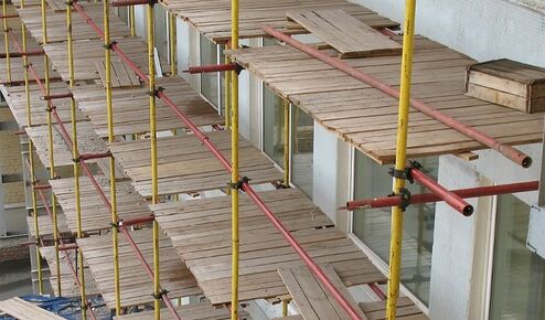 Стоимость аренды хомутовых лесов от 5 руб. за 1 кв.м.