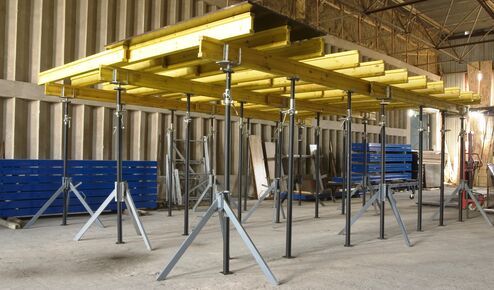 Аренда опалубки перекрытий или отдельных элементов.