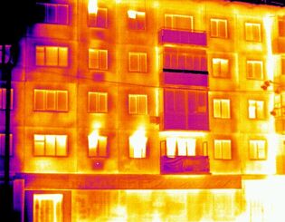 Тепловизионное обследование зданий